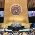 The g7+ officially participated in the 76th United Nations General Assembly as Observer