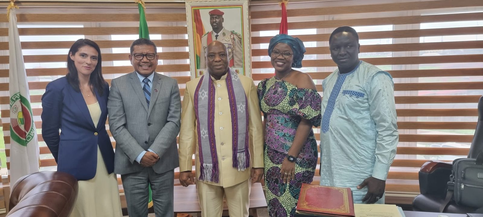 delegation visited Guinea to advocate