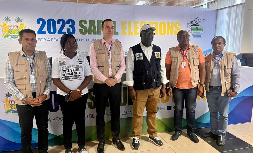 The g7+ Election Observation Mission will observe General Election on 24 June in the Republic of Sierra Leone
