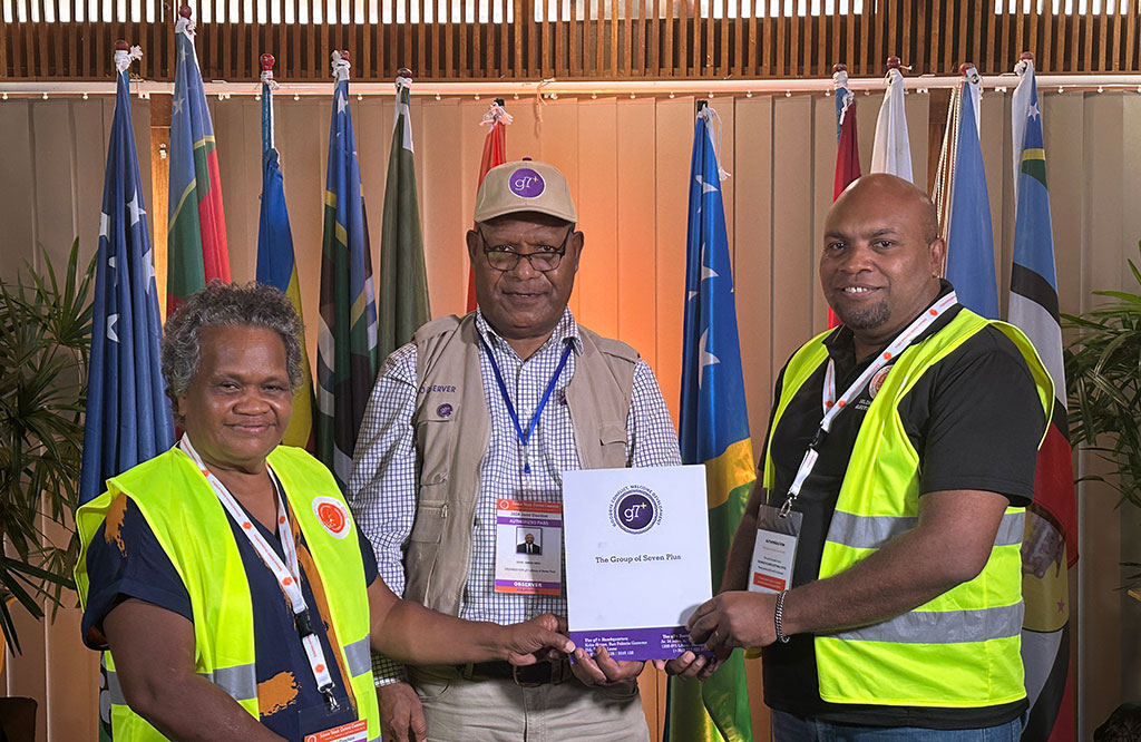 La mission d’observation électorale du g7+ présente ses conclusions préliminaires sur l’élection conjointe des Îles Salomon.