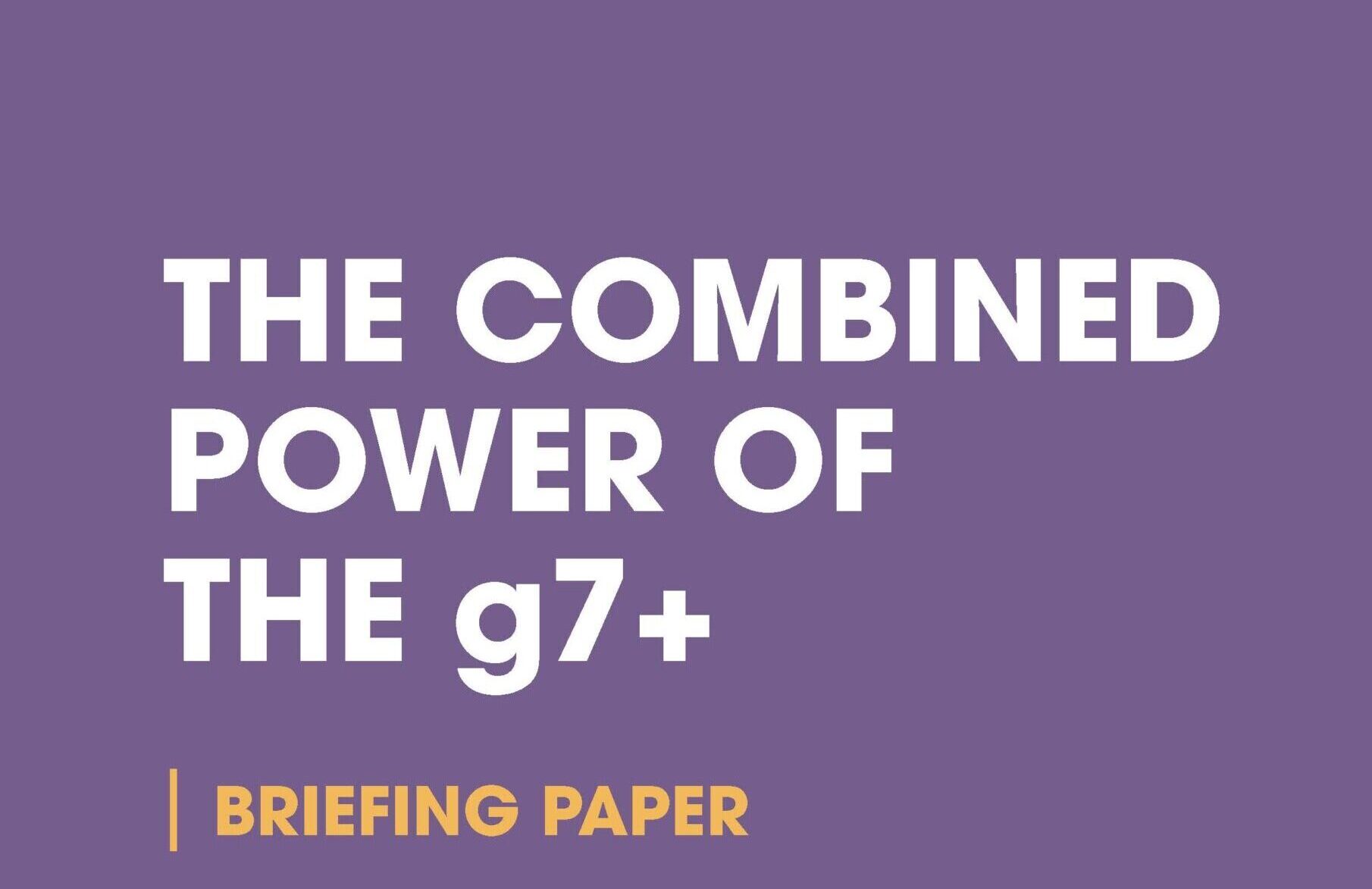 The Combined Power of The g7+